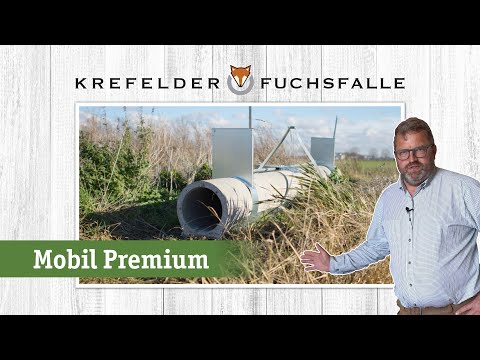 Die neue Krefelder Fuchsfalle! ► Modell "Mobil Premium"