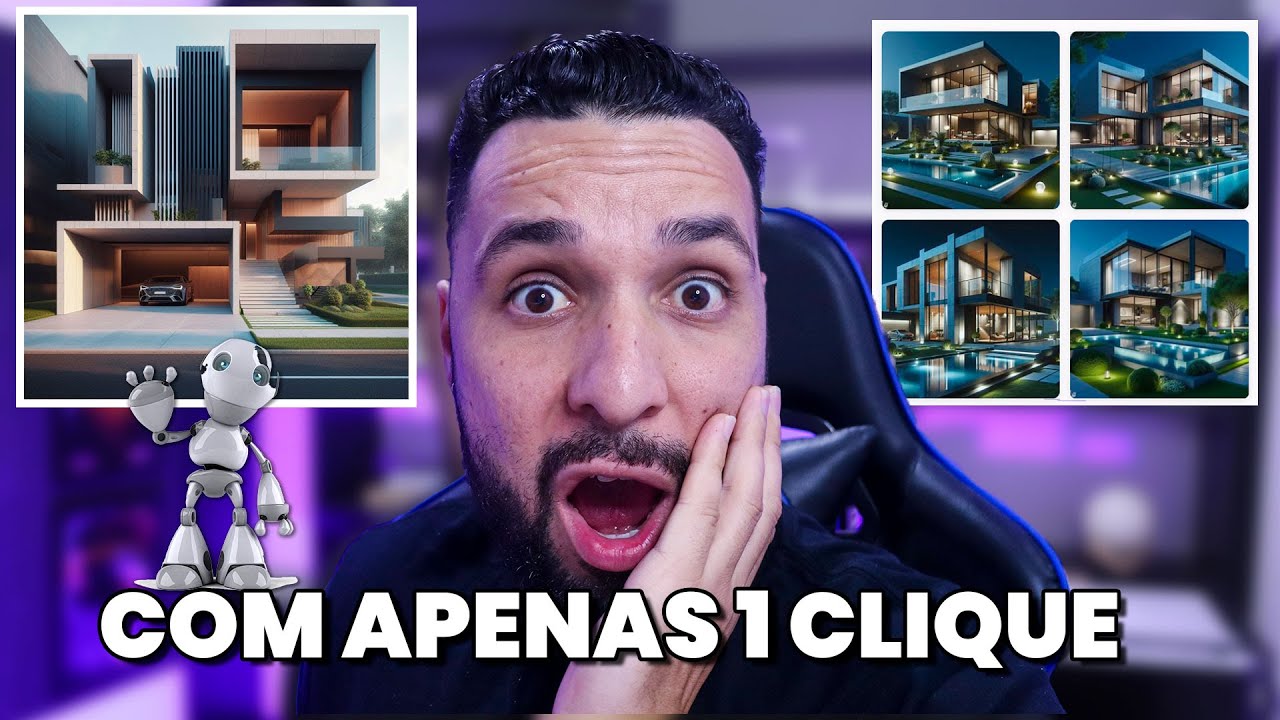 Renderize Vários projetos com 1 CLIQUE com IA (Já tem no seu computador)