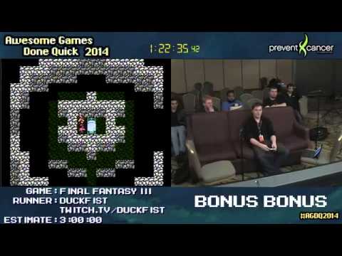 AGDQ 2014 Bonus Stream - Final Fantasy III