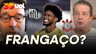 GOL DE GABIGOL EM HUGO SOUZA FOI UM PERU! COLUNISTAS DEBATEM EMPATE ENTRE SANTOS E CORINTHIANS