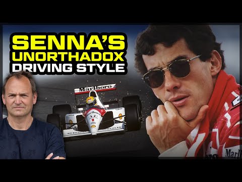 Senna's unique driving style