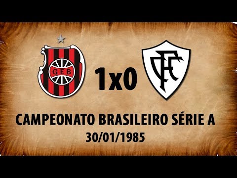 G.E.Brasil 1x0 Corumbaense-MS - Campeonato Brasileiro 1985