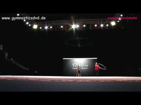 Veronica Bertolini Hoop Podium Training - World Cup Baku 2017