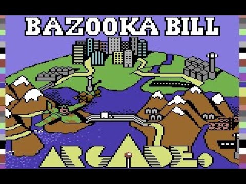 Bazooka Bill Review for the Commodore 64 by John Gage