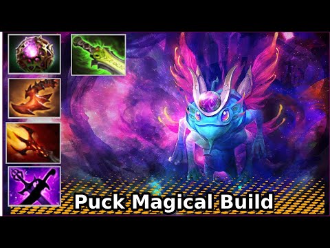 Puck Magical Build, Dagon + Ethereal Blade | Dota 2 New Meta Highlights