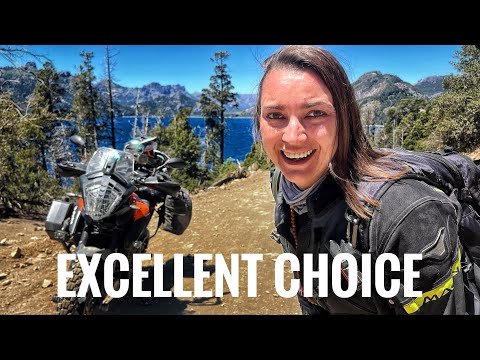 A Different Way to Bariloche 🇦🇷 Villa Traful 🛵🌎 s06e39