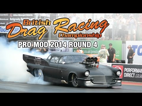 MSA Pro Mod Round 4 - 2014 British Drag Racing Championship