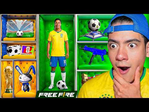 ⚽️ SOLO PUEDO USAR COSAS DE FUTBOL en FREE FIRE ⚽️ RETO MUNDIALISTA !! - TheDonato