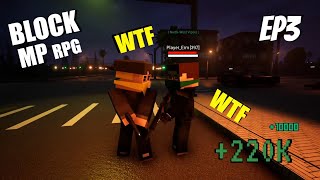 Lets Play BLOCK Multiplayer: RPG Gameplay Ep3 Easy 220k WTF