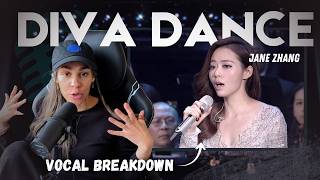 Jane Zhang "The Diva Dance" | Vocal Coach Reaction &amp; Technique Breakdown