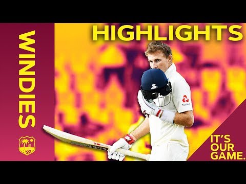 Joe Root Hits 16th Test Match Hundred | Windies vs England 3rd Test Day 3 2019 - Highlights