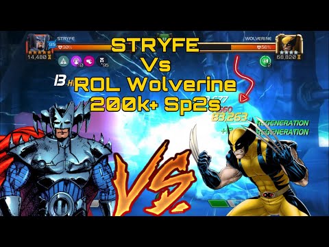 Rank 5 Stryfe Vs Rol Wolverine 30~ KO - marvel contest of champions