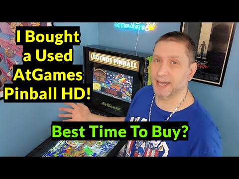 I Bought a Used AtGames Legends Pinball HD Machine! Is Now Best Time to Buy One? My Review!