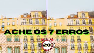 ACHE OS 7 ERROS  CASAS 1-DIVERTIDO PASSATEMPO E DESAFIO MENTAL.