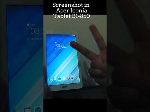 Screenshot in Acer Iconia B1-850