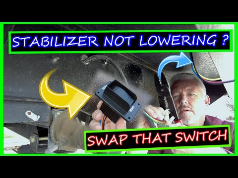 Lippert electric stabilizer switch replacement | TheRVAddict