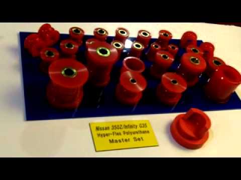 350Z/G35 Hyperflex Polyurethane Master Bushing Set from Energy Suspension ID9676