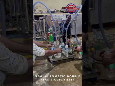 Semi Automatic Liquid Filler