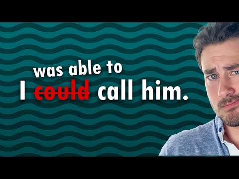 What is the difference between can, could and able to?