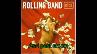 Rollins Band - One Shot (With Lyrics)