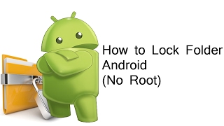 How to lock folder in android ✔