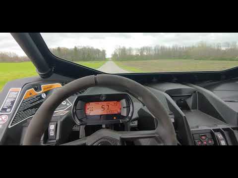 2021 Can Am Maverick X3 DS Turbo R 4x4 launch stock tires