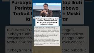Meski Tak Ingin Bayar Utang Whoosh, Menkeu Purbaya Akui Tetap Ikuti Perintah Presiden Prabowo