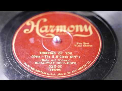 "Thinking Of You" - Broadway Bell-Hops v/Sam Lanin