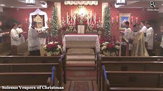 Vespers: 7:00 P.M EASTERN TIME (ET)