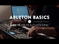 Ableton Basics - Part Five: MIDI Outputs & Clock Sync