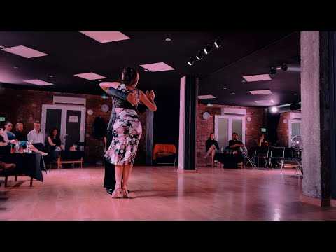 Amaia Zugadi  and  Alejandro Figueroa  are  dancing  to  the  milonga  "  Portena Linda  "  by  Edgardo Donato  in  2023