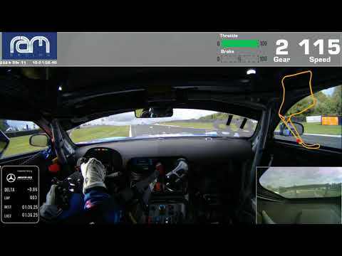 2021 British GT Oulton Park Qualifying Lap Mercedes Benz AMG GT3