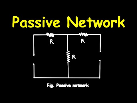 Passive Network Explained | Electrical Circuits