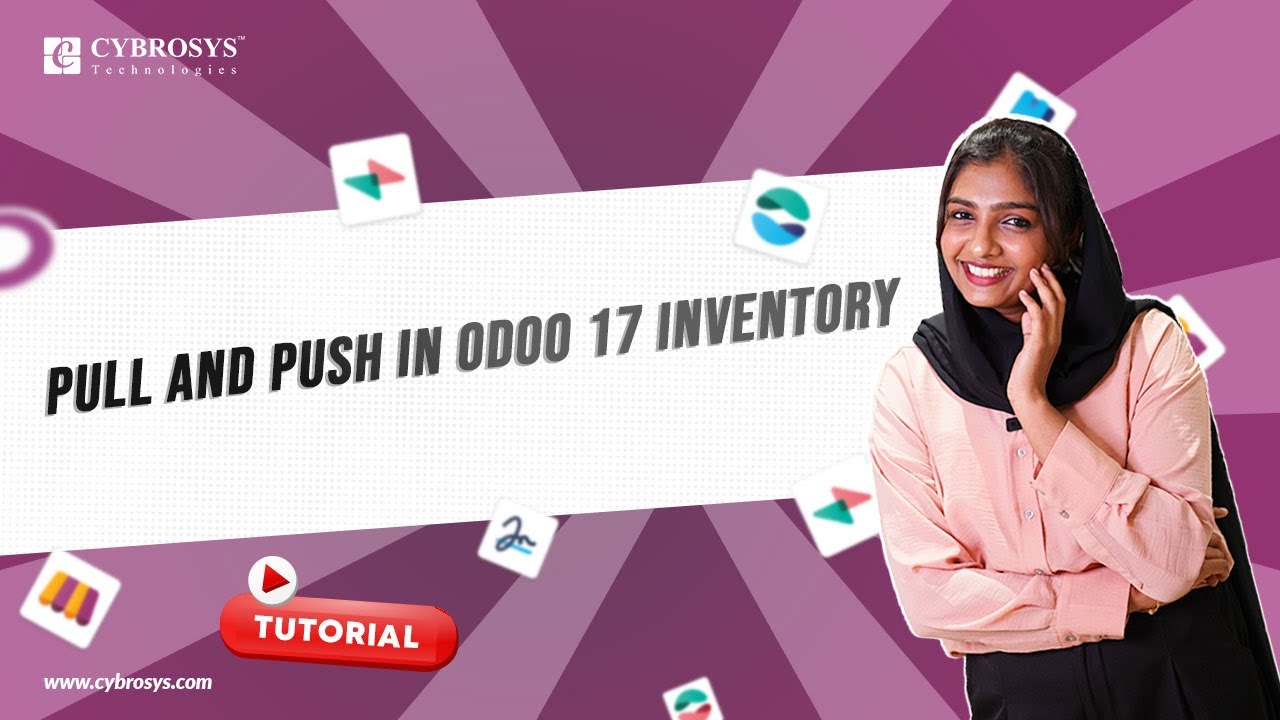 How to Configure Push & Pull Rule in Odoo 17 Inventory | Push & Pull | Odoo 17 Inventory Tutorials