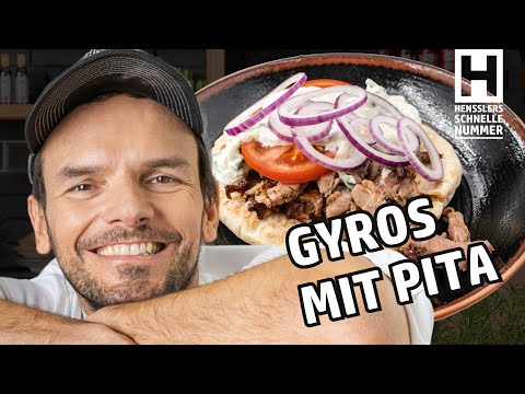 Schnelles Gyros mit Pita Rezept von Steffen Henssler