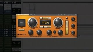 Video thumbnail for Creating Never-ending Delay with the H-Delay Plugin by Waves Audio