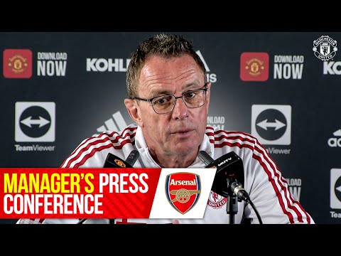 Pre-Match Press Conference | Arsenal v Manchester United | Premier League