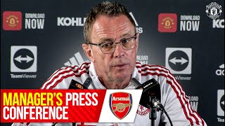 Pre-Match Press Conference  Arsenal v Manchester U