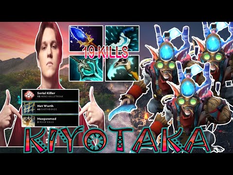 KIYOTAKA MEEPO THE KING OF MACRO HERO 19 KILLS - DOTA 2 PRO GAMEPLAY
