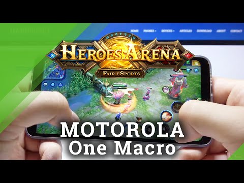 Heroes Arena Game Test on MOTOROLA One Macro – Gameplay / Performance Checkup