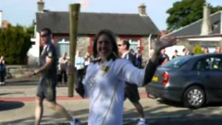 preview picture of video 'Olympic Torch in West Linton'