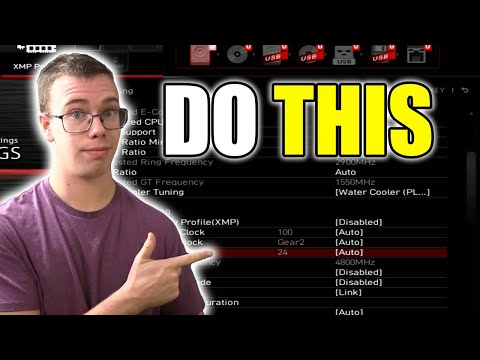 How to Set RAM SPEED and XMP in Bios! (2025)