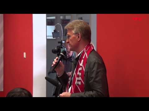 36.ST Pressekonferenz nach dem Spiel Hallescher FC - MSV Duisburg