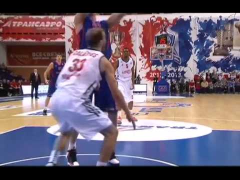 CSKA vs. Lokomotiv-Kuban Highlights 10.03.2013