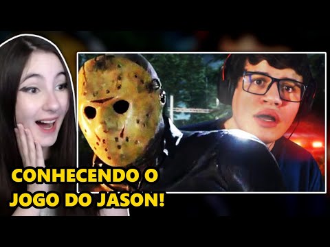 REAGINDO A JASON VOLTOU COMO? RUIM! - Friday the 13th: The Game (GAMES EDUU)