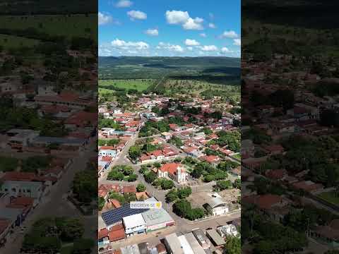 Cidade de Claro dos Poções, no @nortedeminas, vista de cima. Qual cidade de MG você conhece?