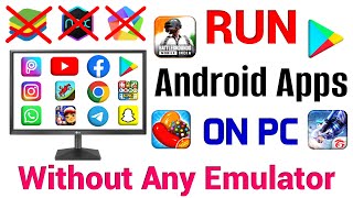 How to Run Android Apps on PC Without Emulator | How to Run Android Apps On PC | Emulator On Browser