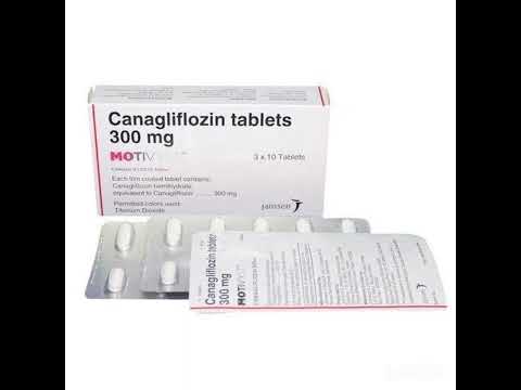 Motivyst 300 mg (canagliflozin )tablet, packaging size: 3*10