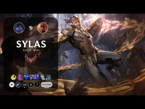 Sylas Mid vs Annie - KR Grandmaster Patch 13.10