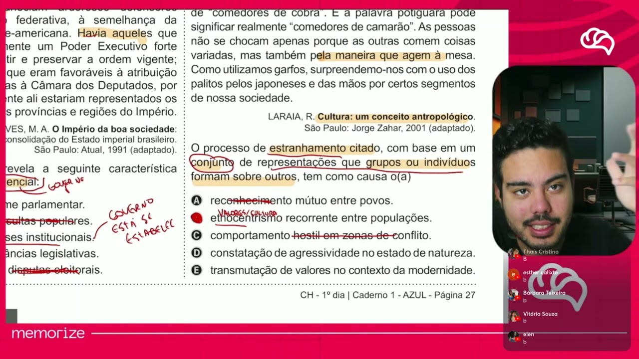 Resolução em Vídeo — Questão 71 ENEM 2019 PPL